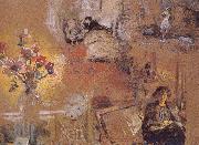Edouard Vuillard Self Study of Black people Spain oil painting artist